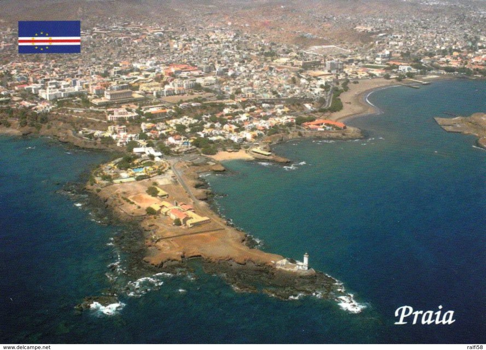 1 AK Kap Verde * Blick Auf Praia - Hauptstadt Der Republik Kap Verde - Die Stadt Liegt Auf Der Insel Santiago * - Cap Verde