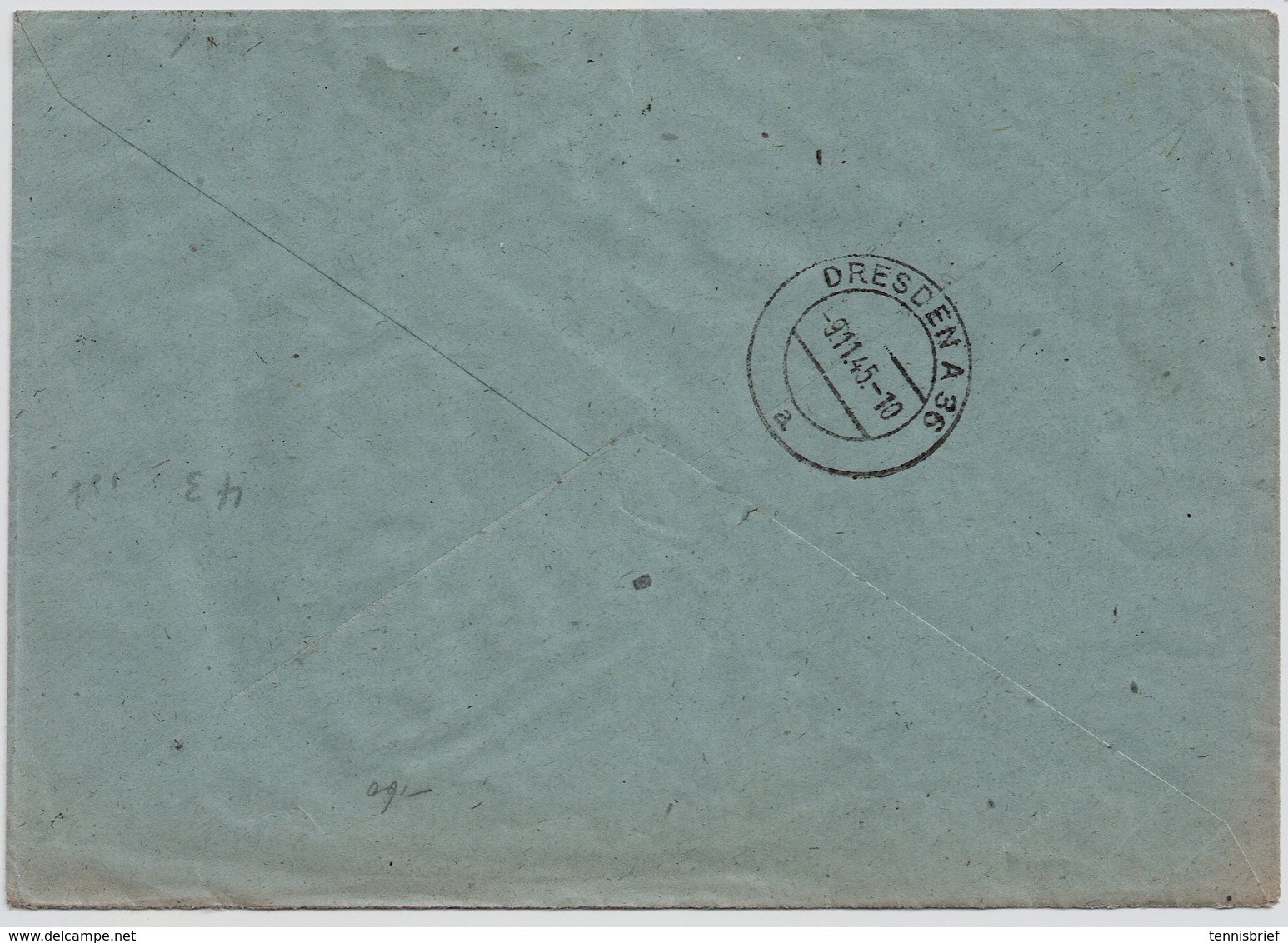 1945,fast Portoger.  Reko- Satz- Brief , #a1951 - Brieven En Documenten