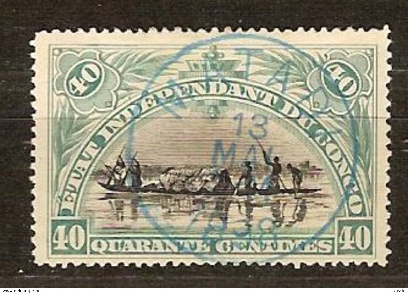 Belgisch Congo Belge 1894 OCBn°  23 (o) Oblitéré  Cote 4,50 Euro - Oblitérés