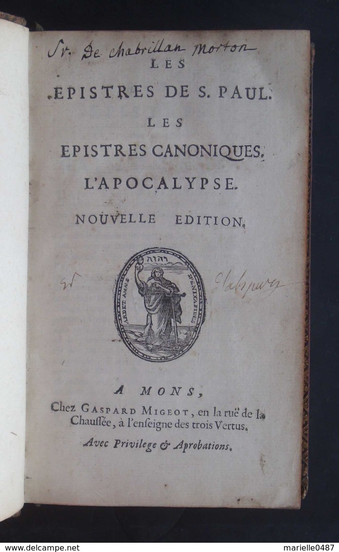 Bible Dite De Port-Royal - Jusque 1700