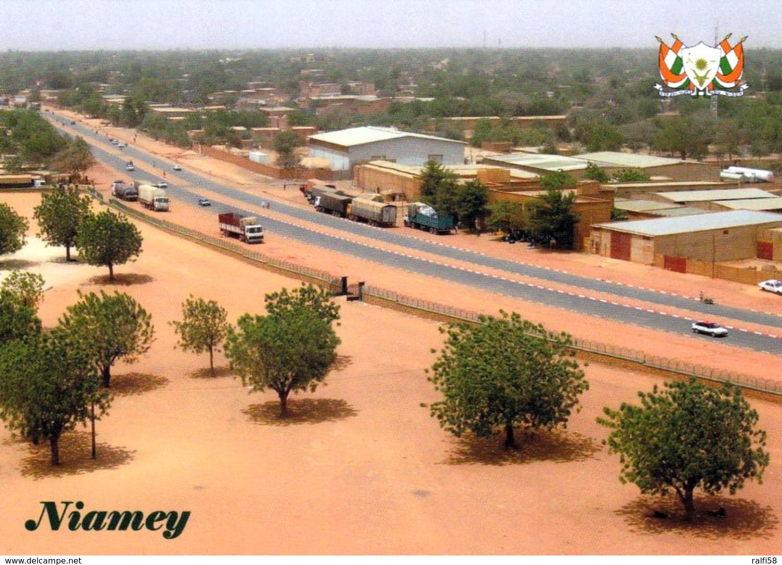 1 AK Niger * Blick Auf Die Hauptstadt Niamey * - Niger