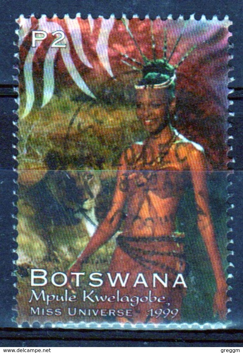 Botswana 1999 Single P2 Commemorative Stamp From The Miss Universe Set. - Botswana (1966-...)