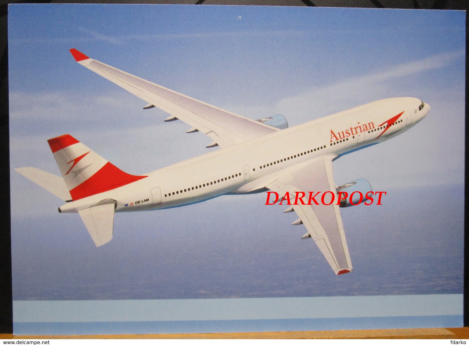 Airlines Austrian Arrows Lauda OE-LAM Airbus A330 - ISSUE - 1946-....: Moderne