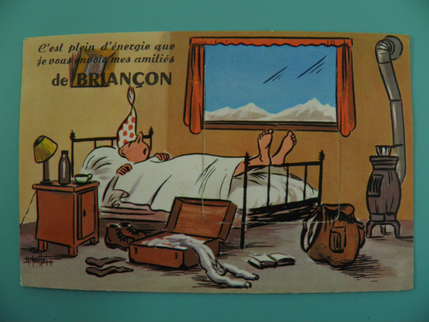 ST/222 - 05 - Briancon- Gros Dormeur - Illustrateur ? Voir Photo - Briancon