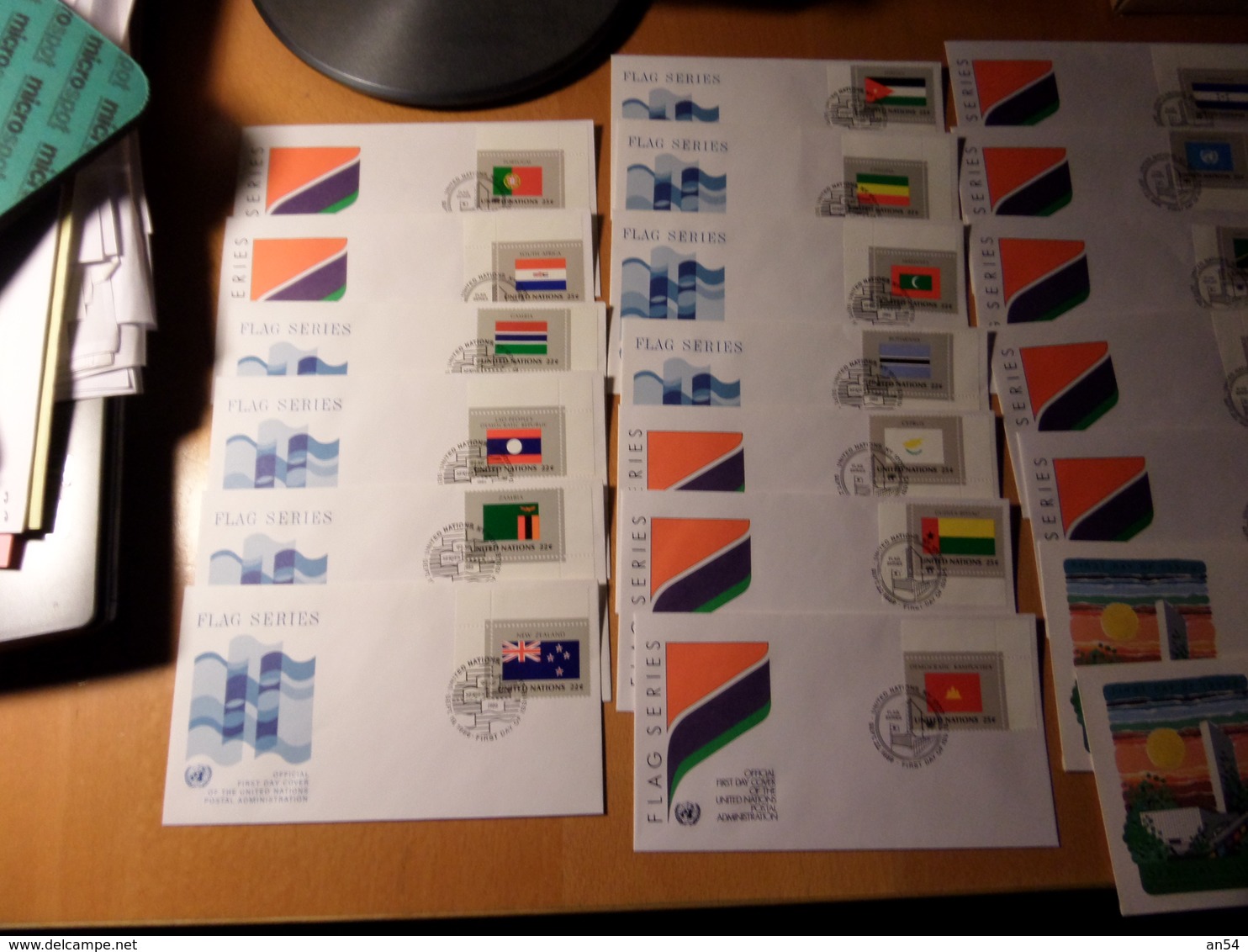 LOT  DE FDC NATIONS UNIES NEW-YORK 229 PIECES  TRES BONNE COTE - Vrac (max 999 Timbres)