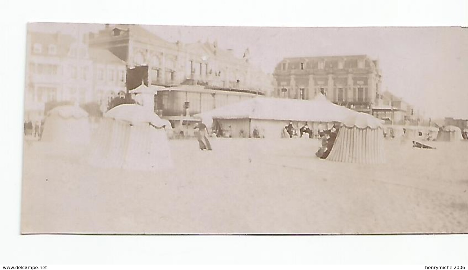 Photographie Trouville Calvados 14 Plage  Photo 4,7x10;3 Cm Env - Lieux