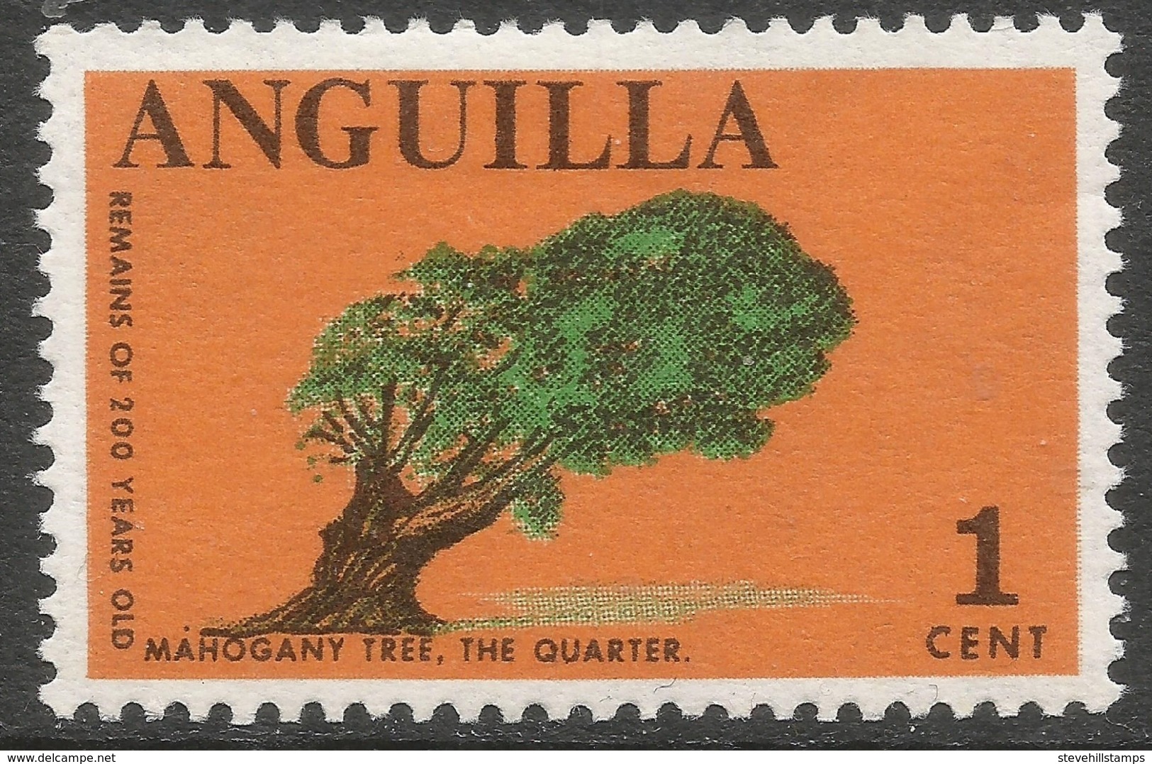 Anguilla. 1967-68 Definitives. 1c MH. SG 17 - Anguilla (1968-...)