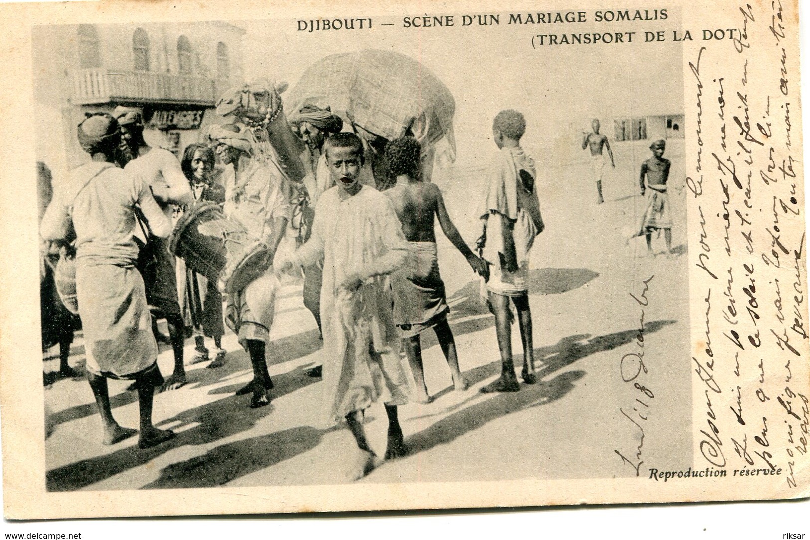 DJIBOUTI(TYPE) TRANSPORT DE LA DOT - Gibuti