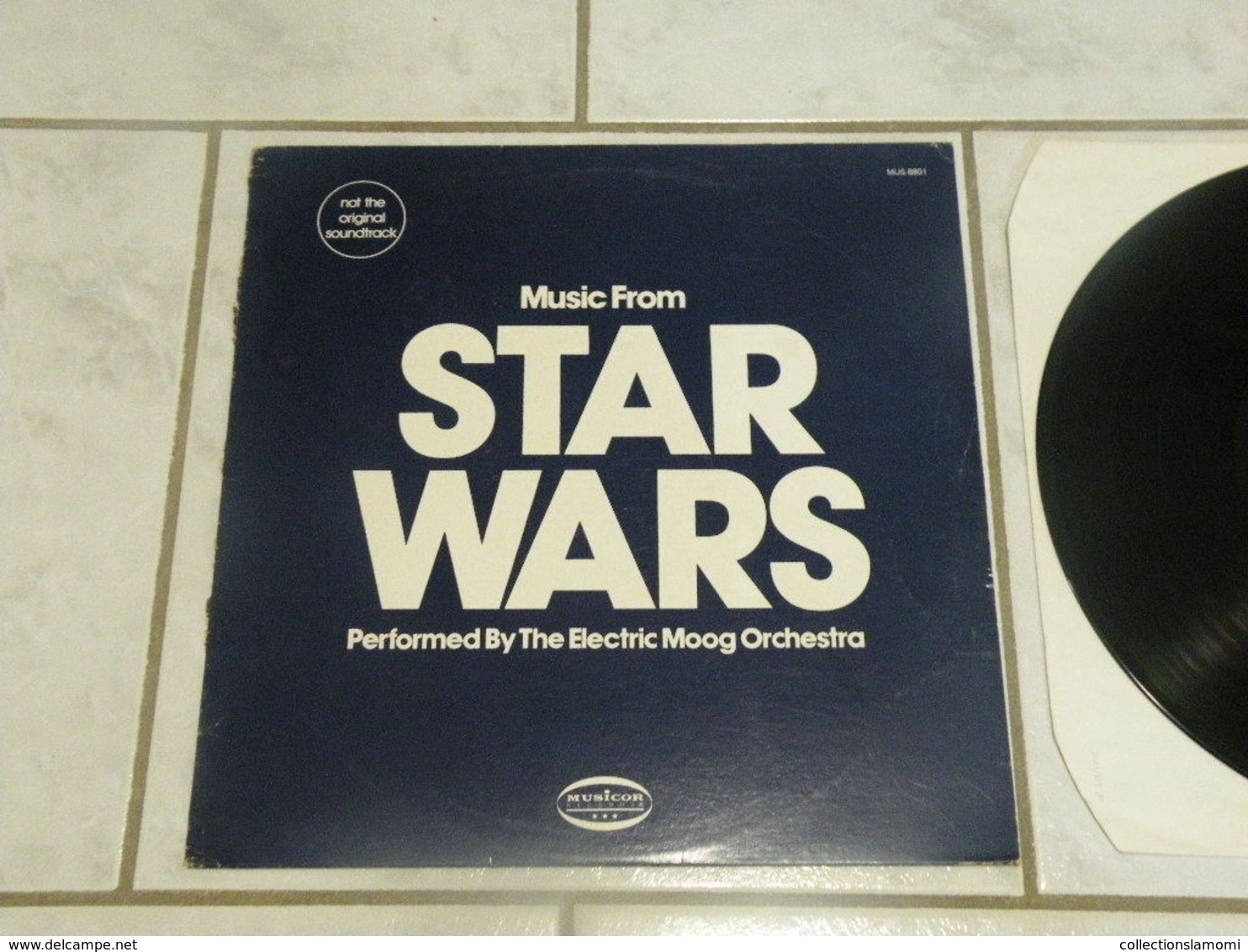 Star Wars -(Titres Sur Photos)- Vinyle 33 T LP Album US 1977 The Electric Moog Orchestra - Soundtracks, Film Music