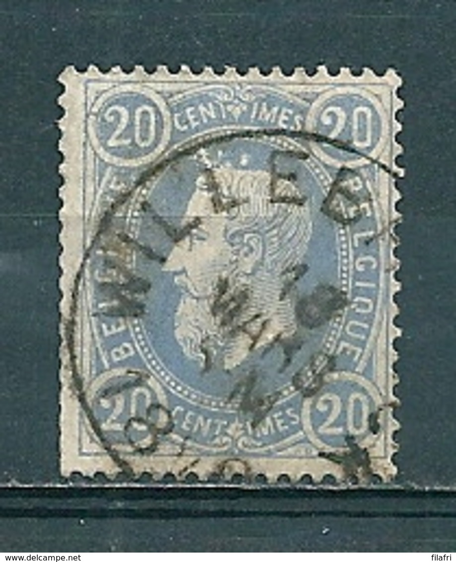 31 Gestempeld WILLEBROECK - 1869-1883 Leopold II