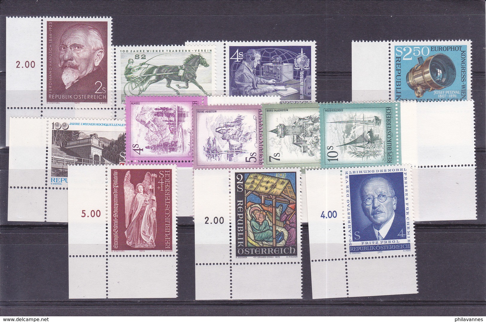 Autriche, Année Complète 1973 ,27 Timbres  Neufs**, Cote 29€ ( W1913/009) - Ganze Jahrgänge