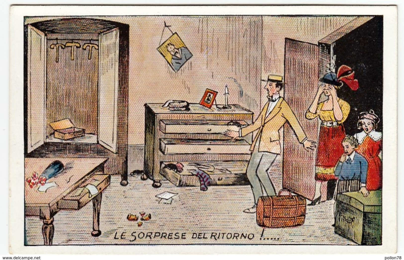 VACANZE - LE SORPRESE DEL RITORNO - Vedi Retro - Formato Piccolo - Non Classés