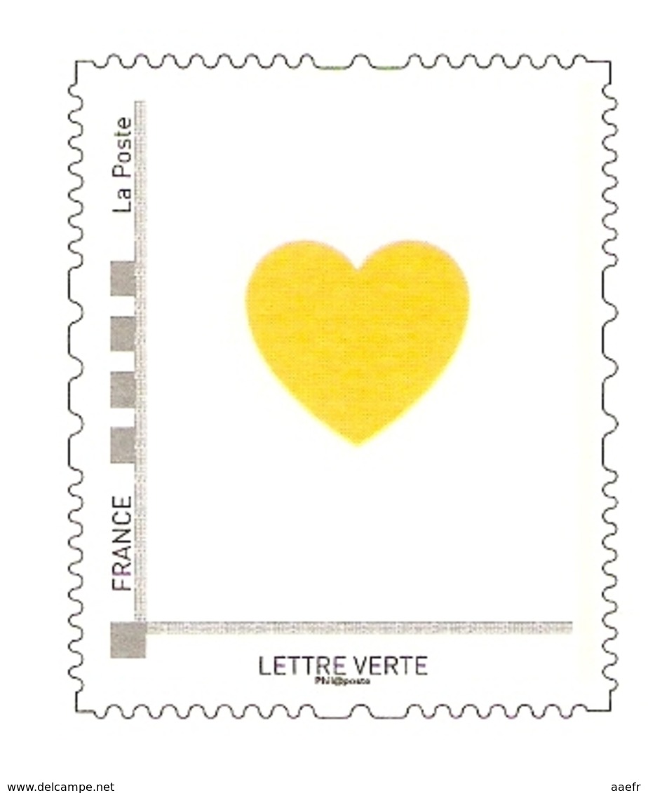 France 2019 - Saint Valentin, Carte Postale Verte Prête à Poster - Prêts-à-poster:  Autres (1995-...)