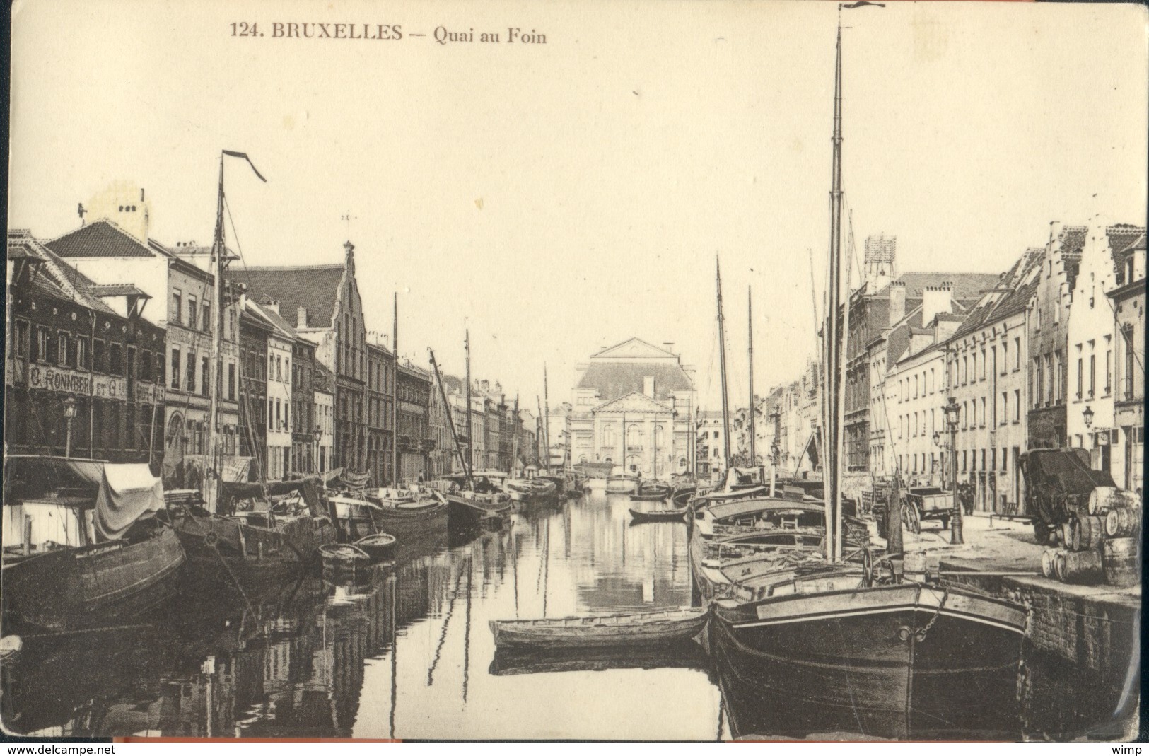 Bruxelles :  Quai Au Foin - Maritime