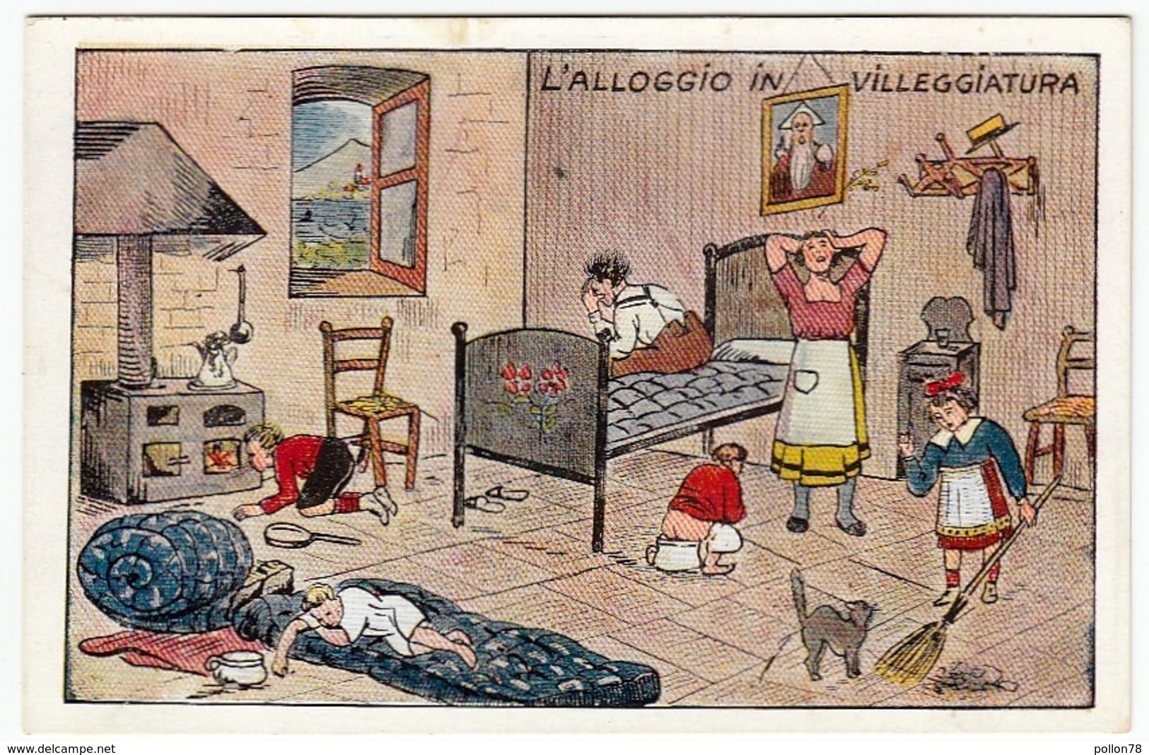 VACANZE - L'ALLOGGIO IN VILLEGGIATURA - Vedi Retro - Formato Piccolo - Unclassified