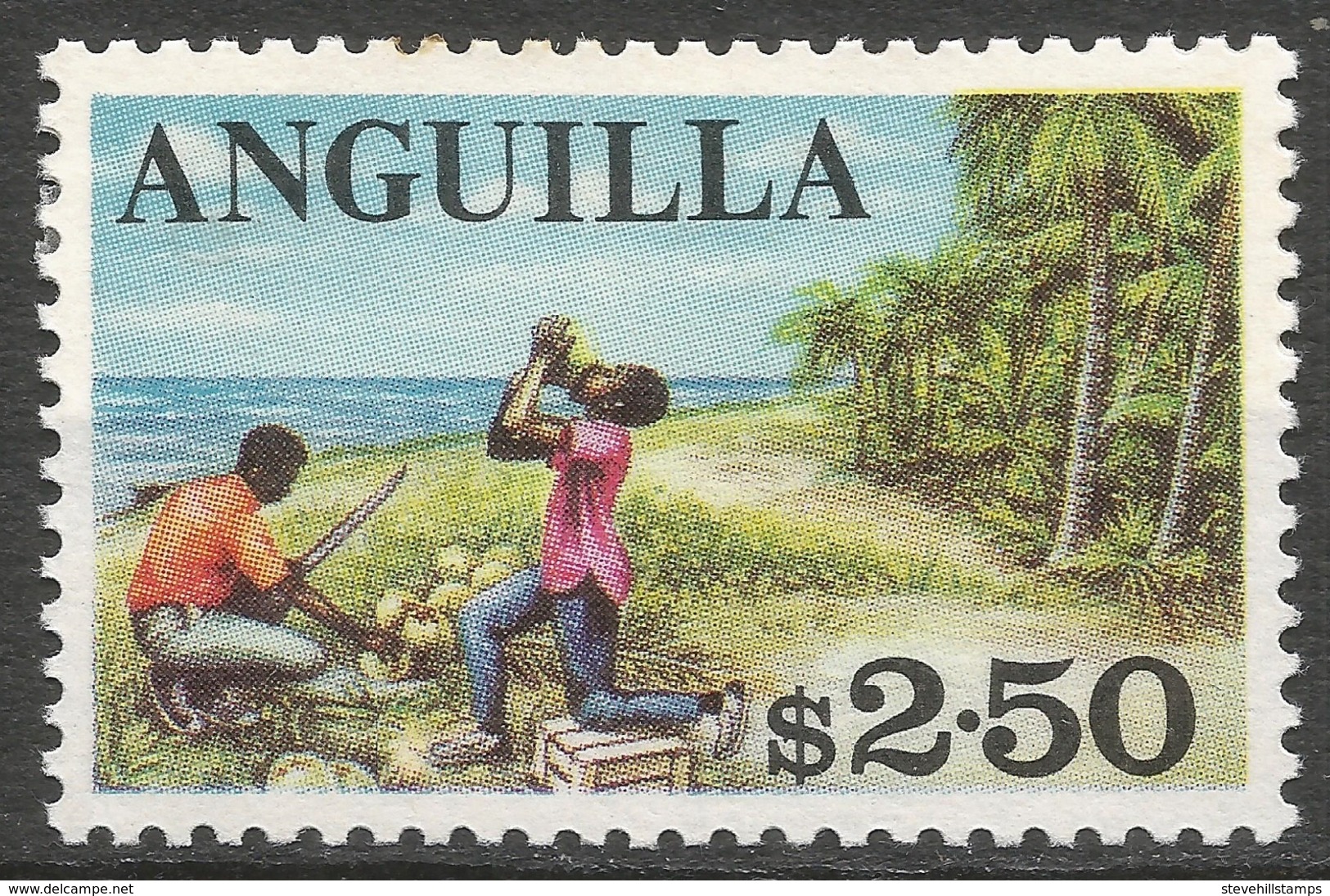Anguilla. 1967-68 Definitives. $2.50 MH. SG 30 - Anguilla (1968-...)
