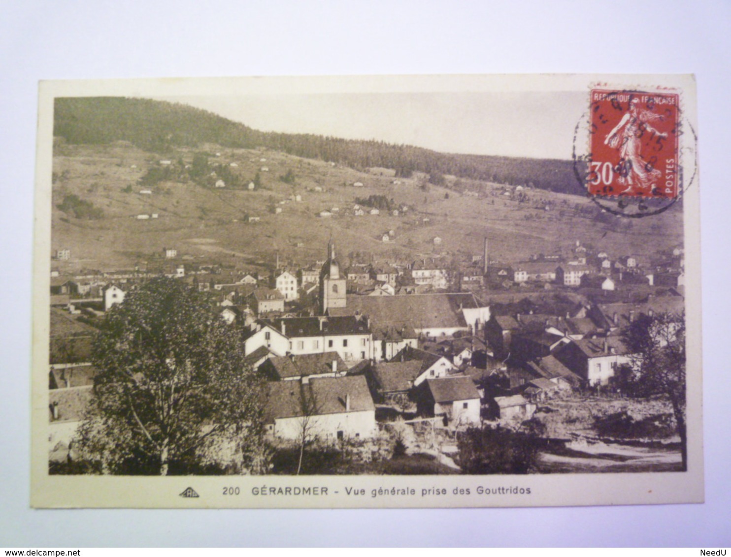 GP 2019 - 165  GERARDMER  (Vosges)  :  Vue Générale Prise Des Gouttridos   1938   XXX - Gerardmer