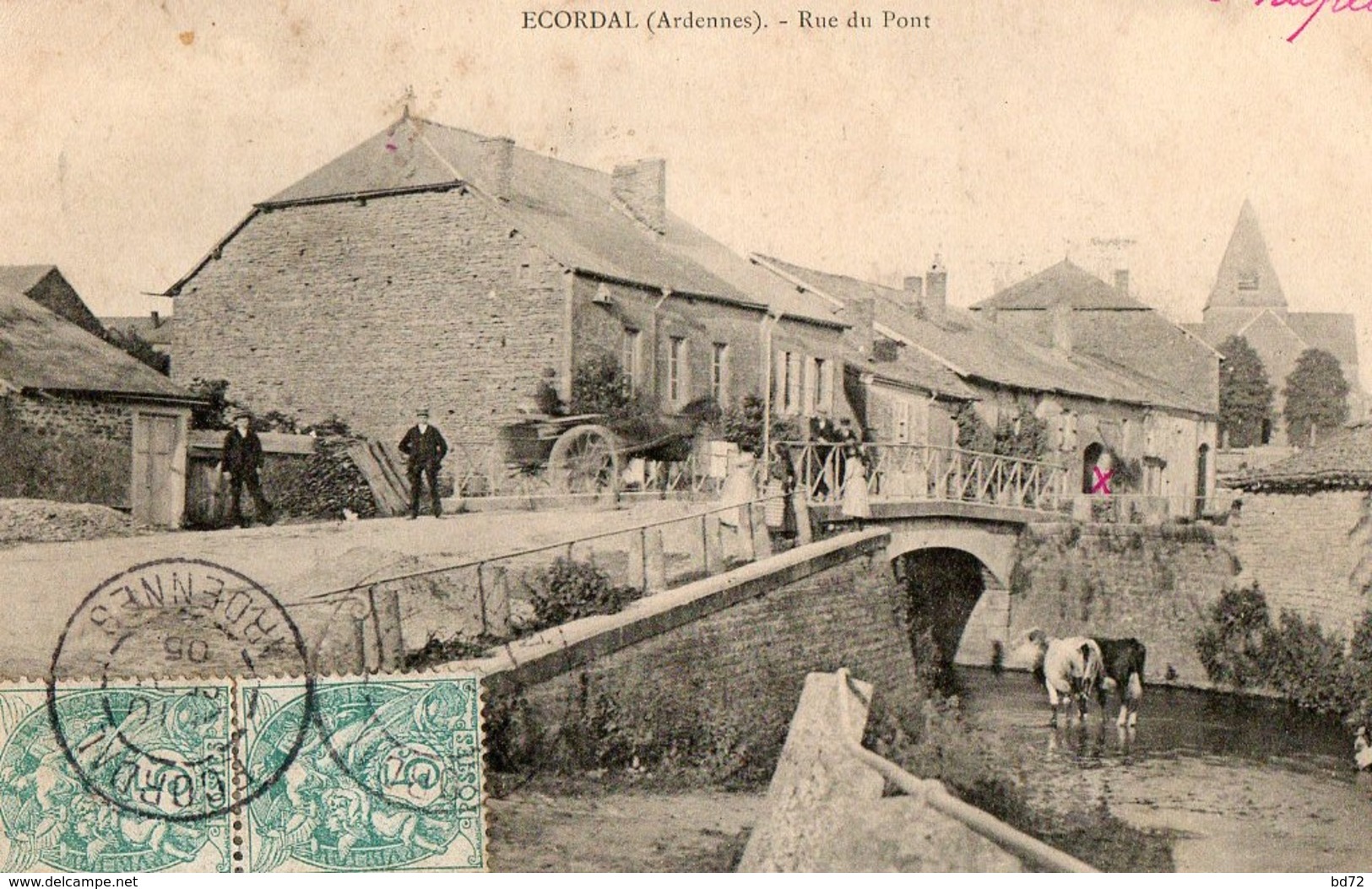 ECORDAL ( Ardennes ) - Rue Du Pont - Autres & Non Classés