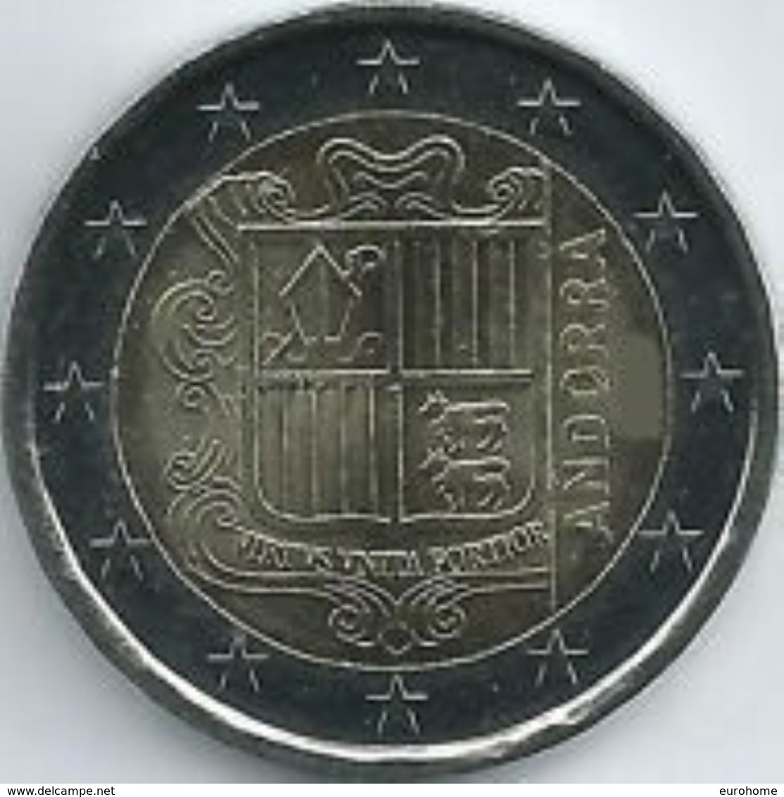 Andorra 2018    2 Euro    UNC Uit De Rol - UNC Du Rouleaux !! - Andorre