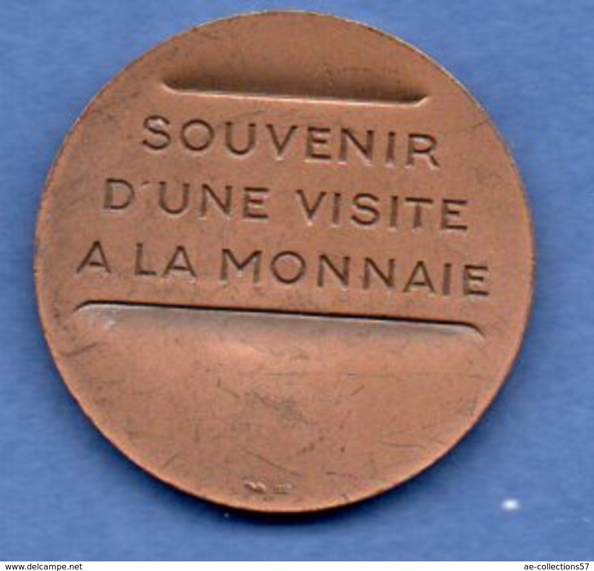 Jeton -  Visite De La Monnaie - Non-datés