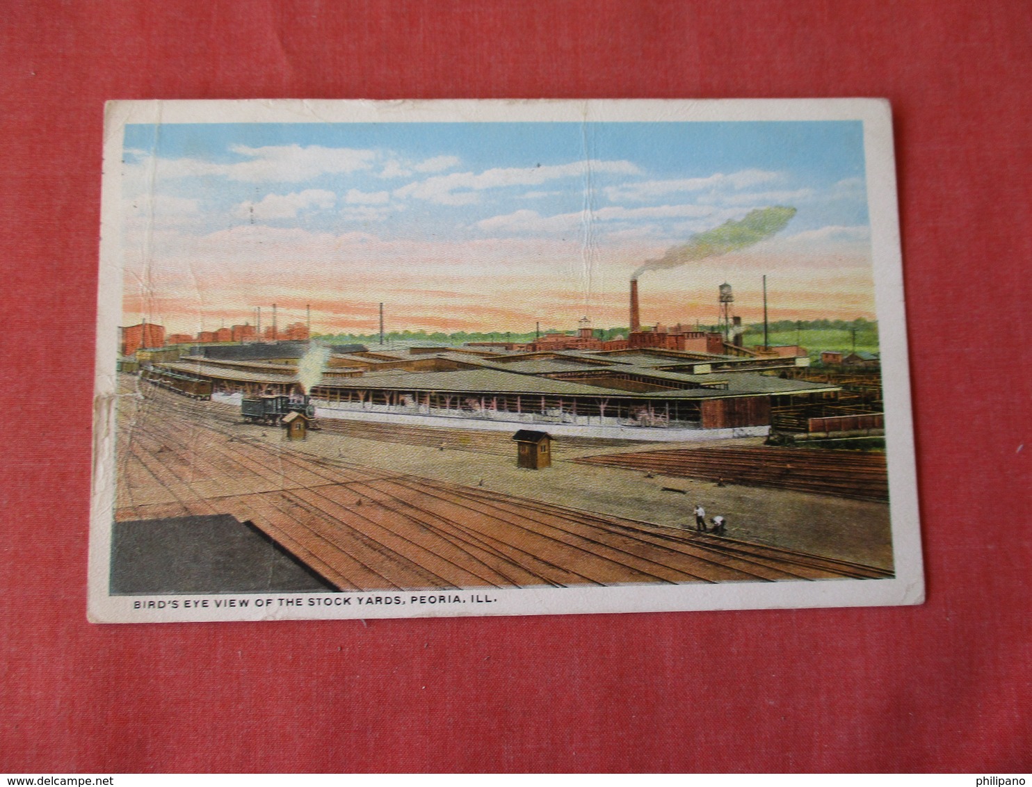 - Stocks Yards  Has Crease  Illinois > Peoria  Ref 3157 - Peoria