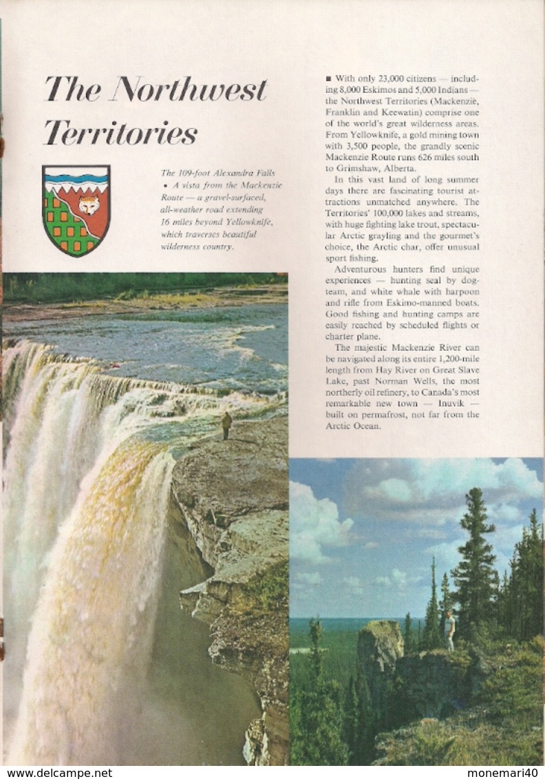 CANADA - INVITATION - LIVRE DE 48 PAGES - LIVRE DE TOURISME MAGNIFIQUEMENT ILLUSTRÉ (1967)