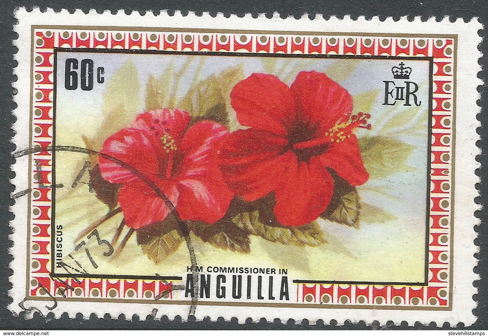 Anguilla. 1972 Definitives. 60c Used. SG 141 - Anguilla (1968-...)