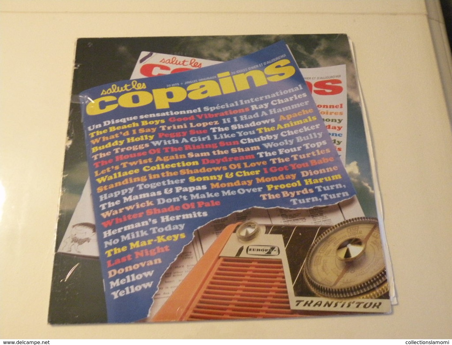 Salut Les Copains 20 Hits 20 Idoles D'hier -(Titres Sur Photos)- Vinyle 33 T LP - Compilaties