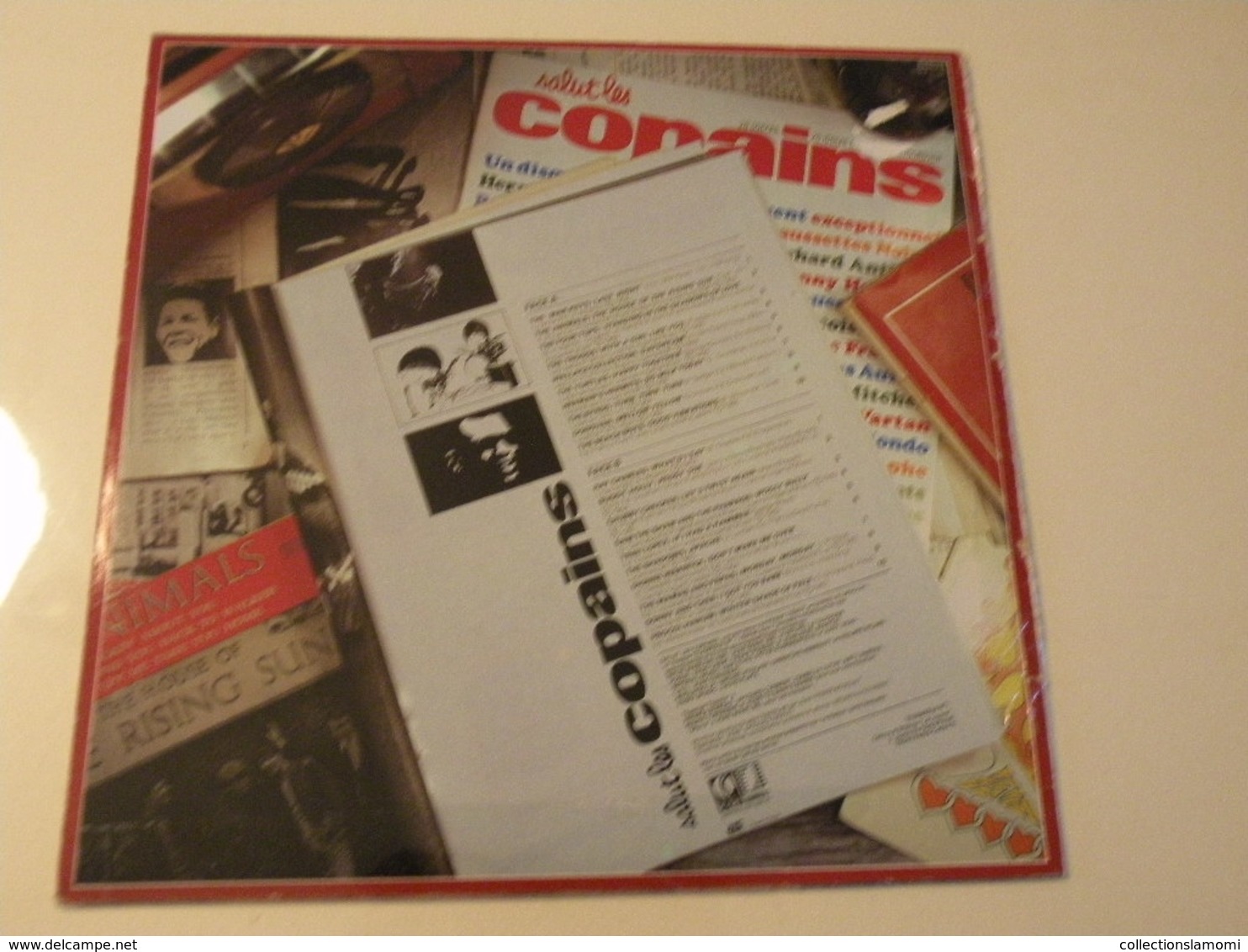 Salut Les Copains 20 Hits 20 Idoles D'hier -(Titres Sur Photos)- Vinyle 33 T LP - Compilaties