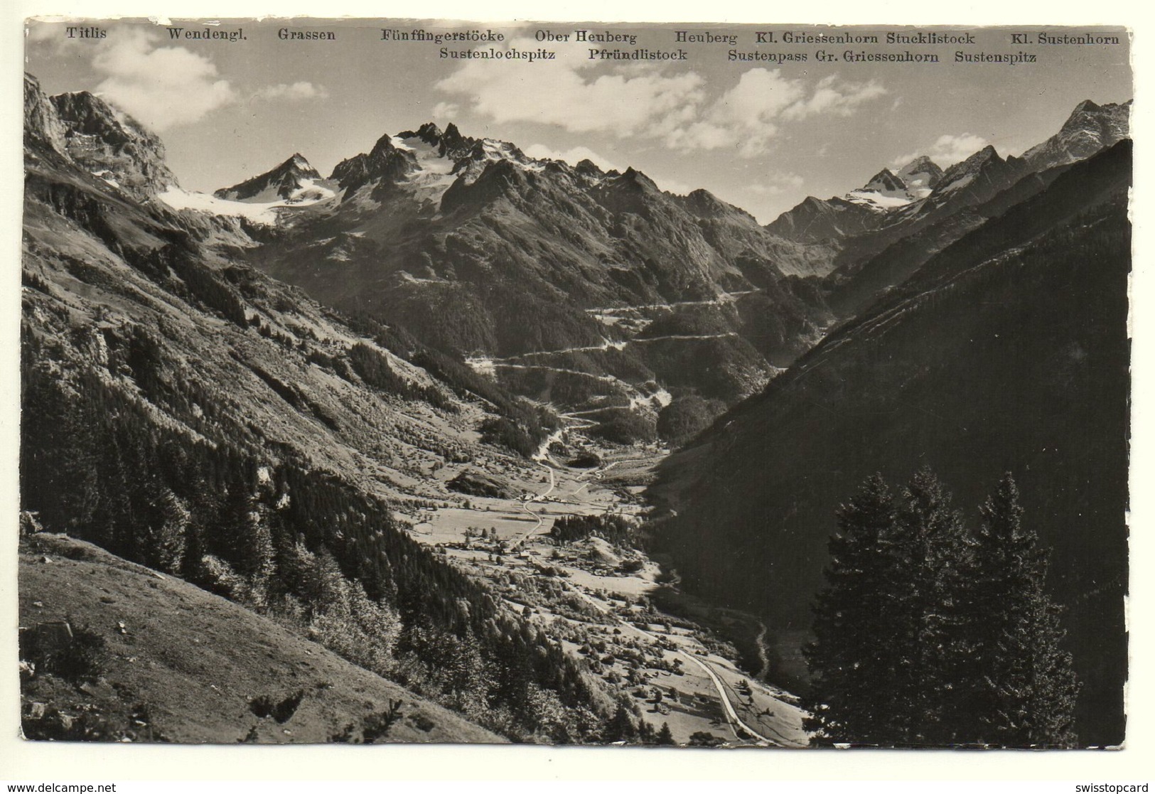 GADMEN Mit Wendengletscher Sustenstrasse - Gadmen 