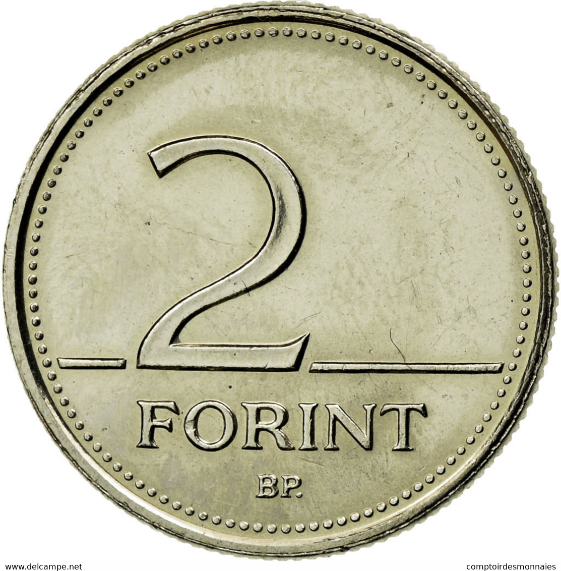 Monnaie, Hongrie, 2 Forint, 2005, Budapest, TTB, Copper-nickel, KM:693 - Hongrie