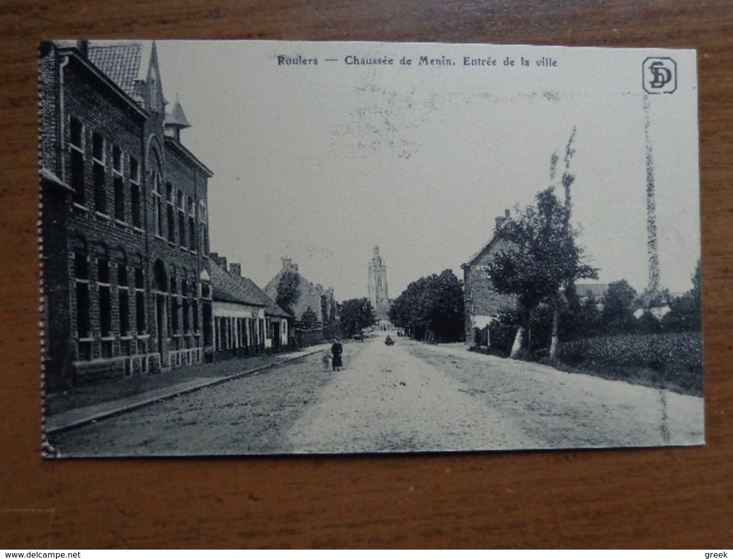 Roeselare - Roulers / Chaussée De Menin - Entrée De La Ville --> Onbeschreven - Roeselare