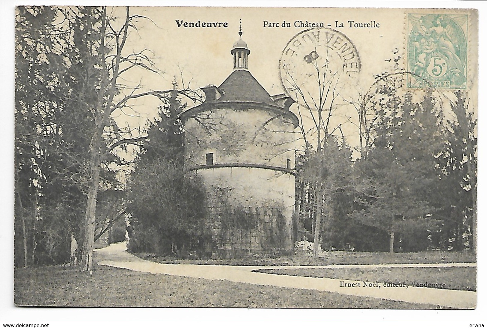 VENDEUVRE Sur BARSE 1906 TOURELLE Du CHÂTEAU Aube En Champagne Près Troyes Brienne Le Dienville Bar Sur Arcis Chavanges - Autres & Non Classés