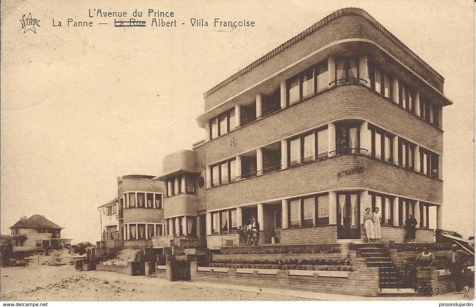 De Panne - La Panne - Villa Françoise (voyagé) - De Panne