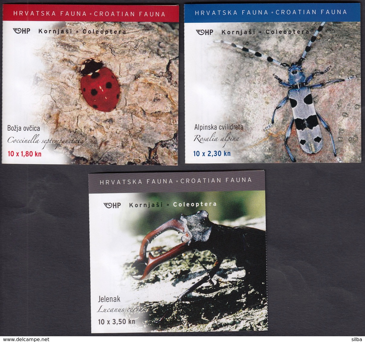 Croatia 2005 / Fauna, Insects / Ladybird, Long-horned Beetle, Stag Beetle / MINT Stamps Booklets - Croatia