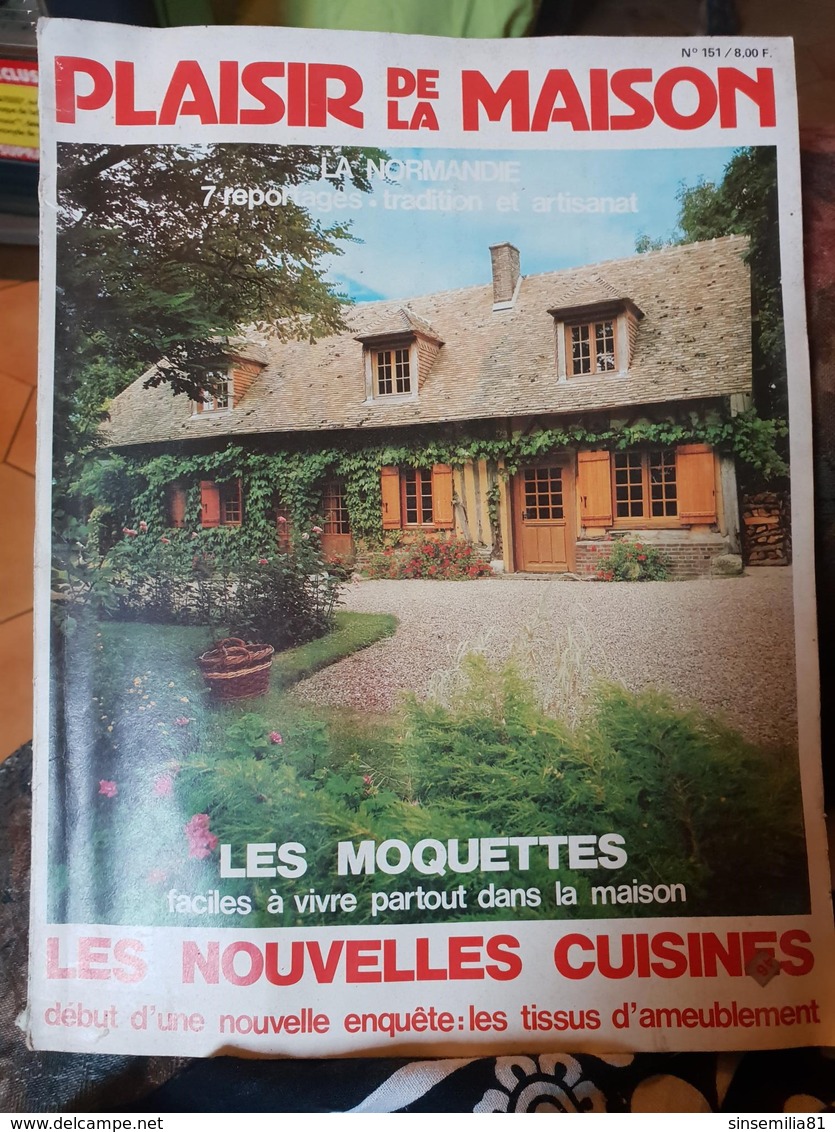 Plaisir De La Maison N° 151 Du 01/10/1979 - Les Moquettes - Les Nouvelles Cuisines - Les Tissus D'ameublement. - Maison & Décoration