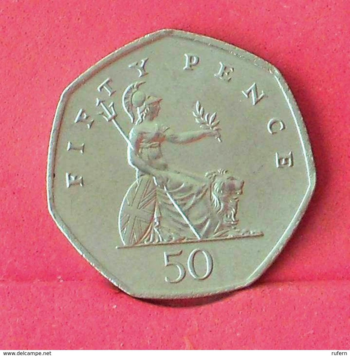 GREAT BRITAIN 50 PENCES 1997 -    KM# 940,2 - (Nº27549) - 50 Pence