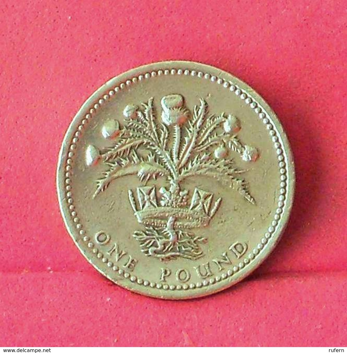 GREAT BRITAIN 1 POUND 1984 -    KM# 934 - (Nº27550) - 1 Pound