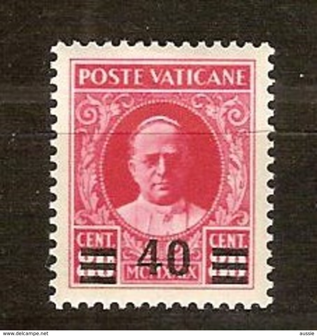 Vatican Vatikan 1934 Yvertn° 60 (*)  MLH Cote 10 Euro - Neufs