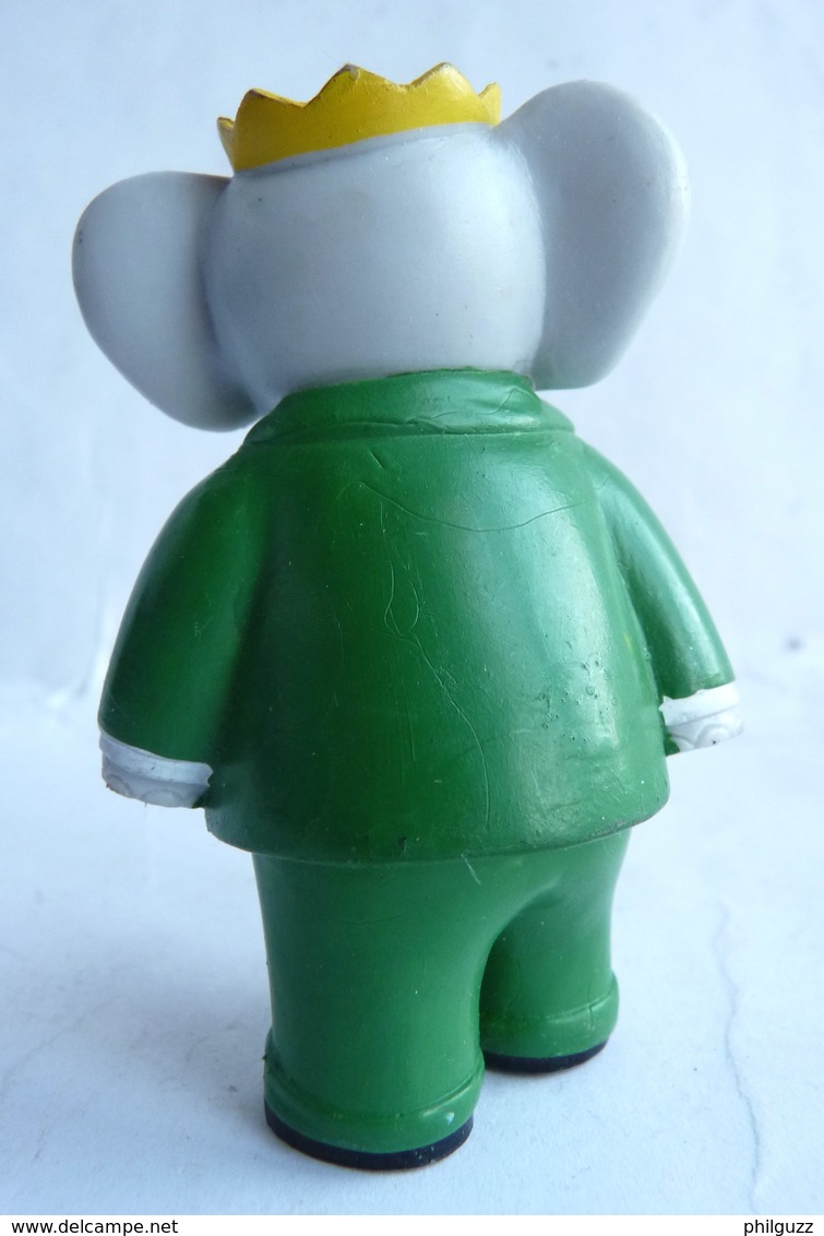 FIGURINE PLASTOY BABAR 1995  - DE BRUNHOFF - Autres & Non Classés