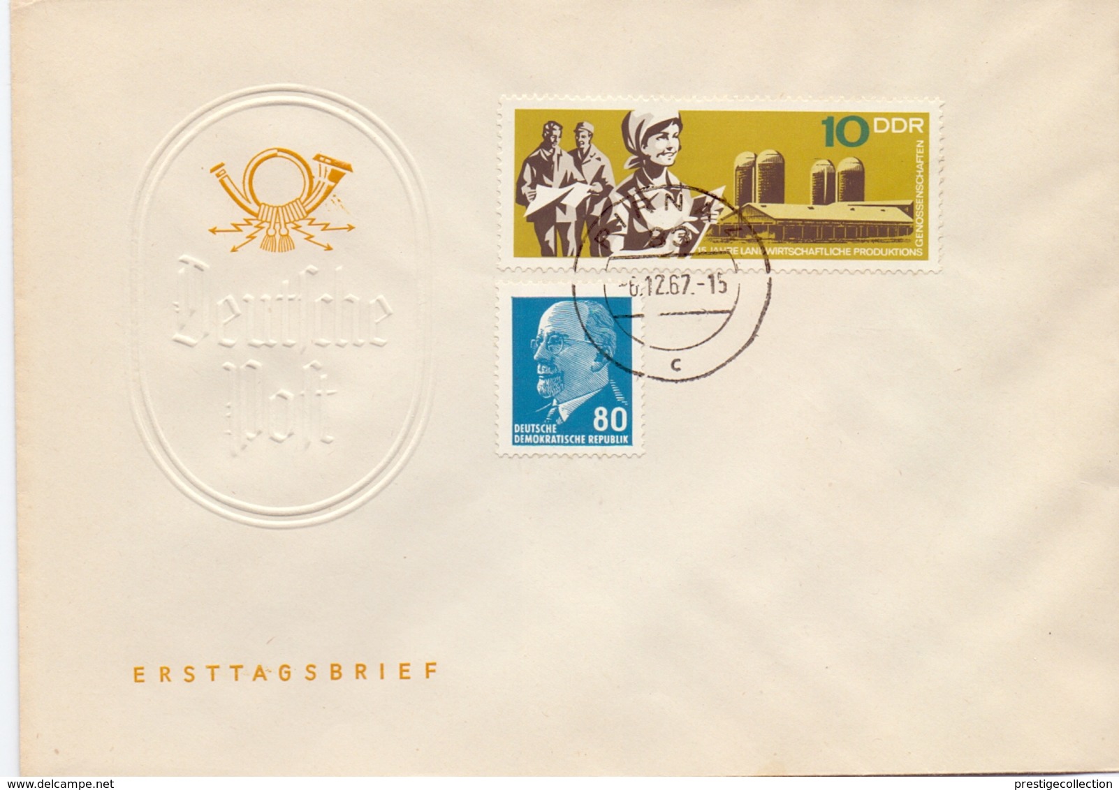 PIRNA  DEUTSCHE POST  COVER 1967   (GEN190298) - Sonstige & Ohne Zuordnung