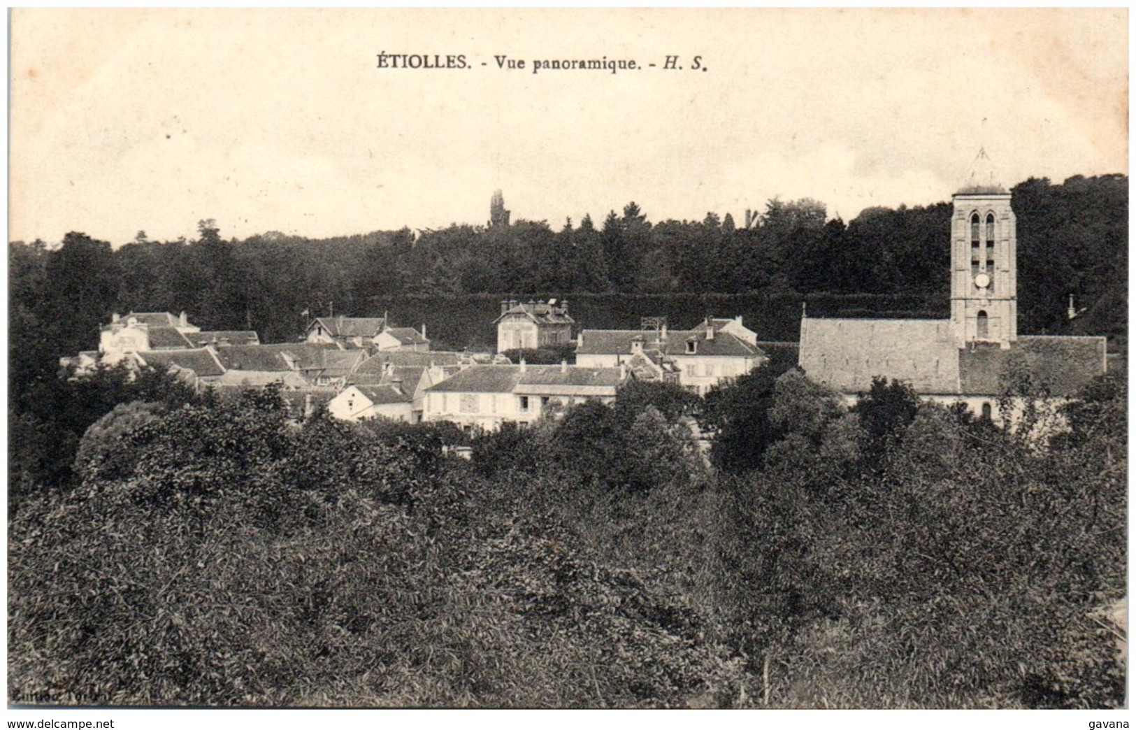 91 ETIOLLES - Vue Panoramique - Andere & Zonder Classificatie