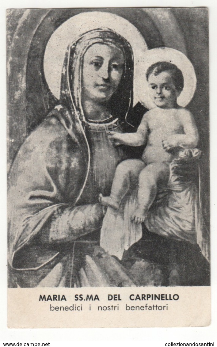 Santino Antico Madonna Del Carpinello Da Visciano Di Nola - Napoli - Religion & Esotérisme