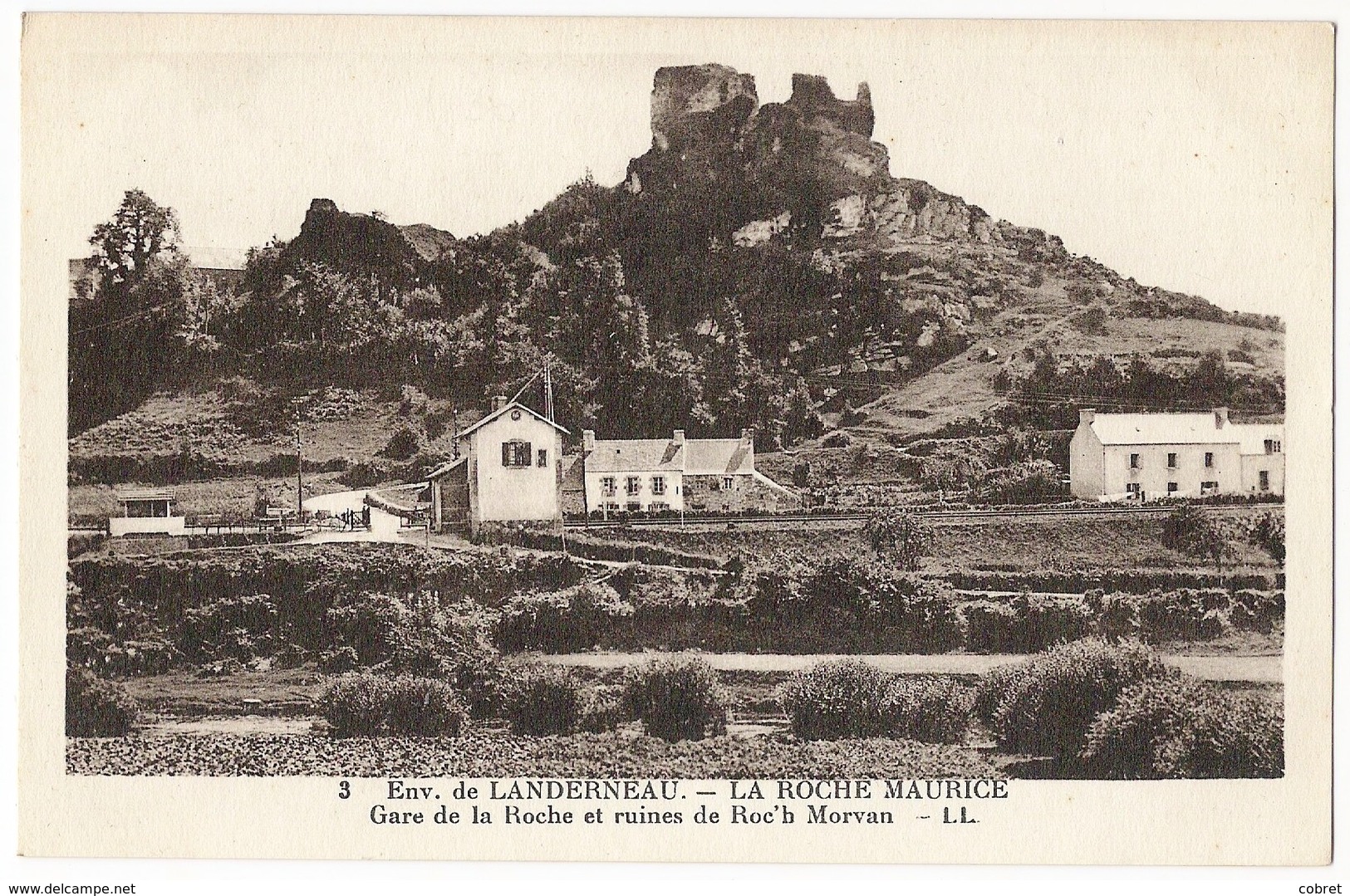 Env. De LANDERNEAU - La Roche MAURICE - Landerneau