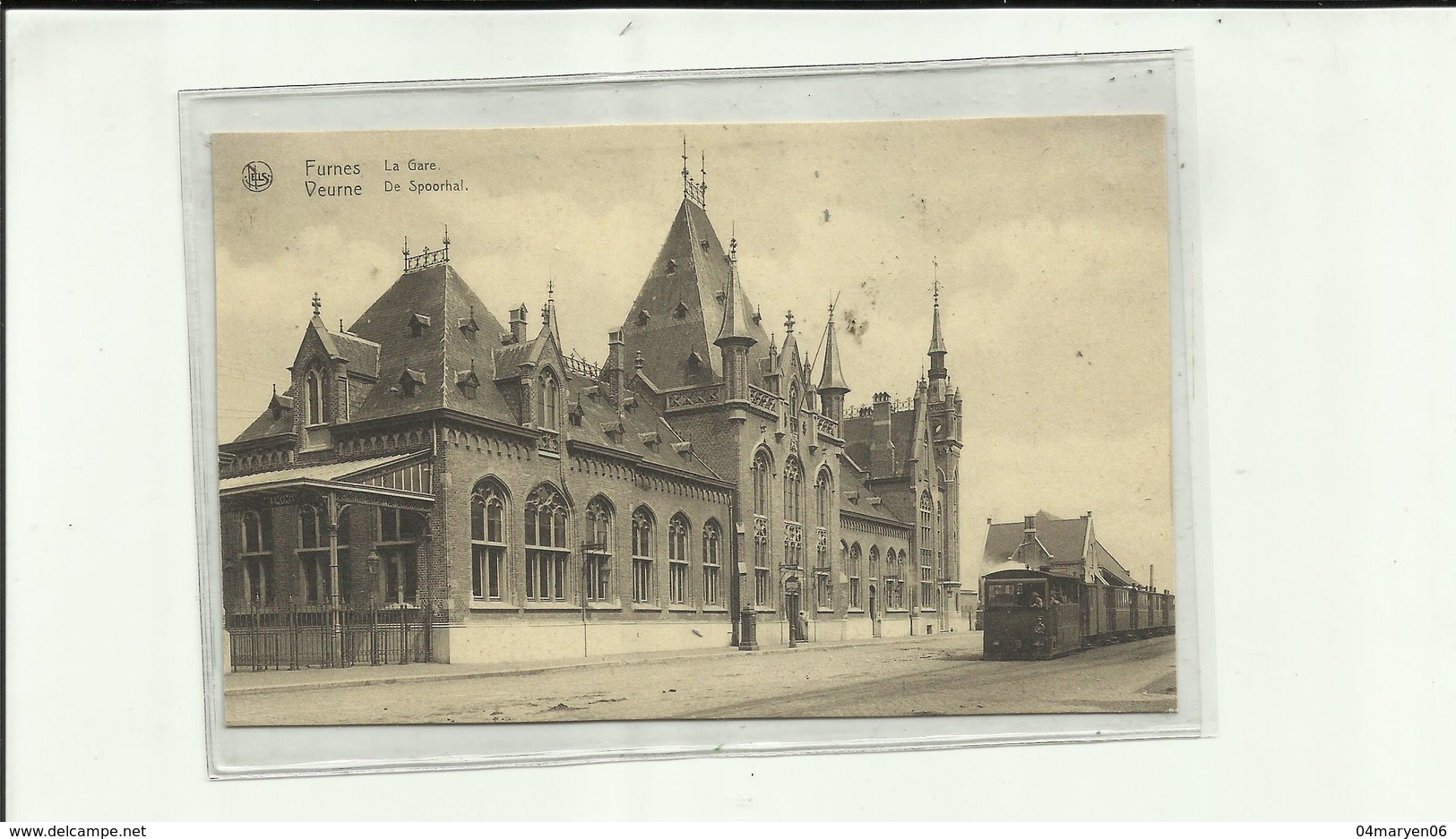 **  VEURNE / FURNES    **  LA   GARE  //  DE  SPOORHAL  ** - Veurne