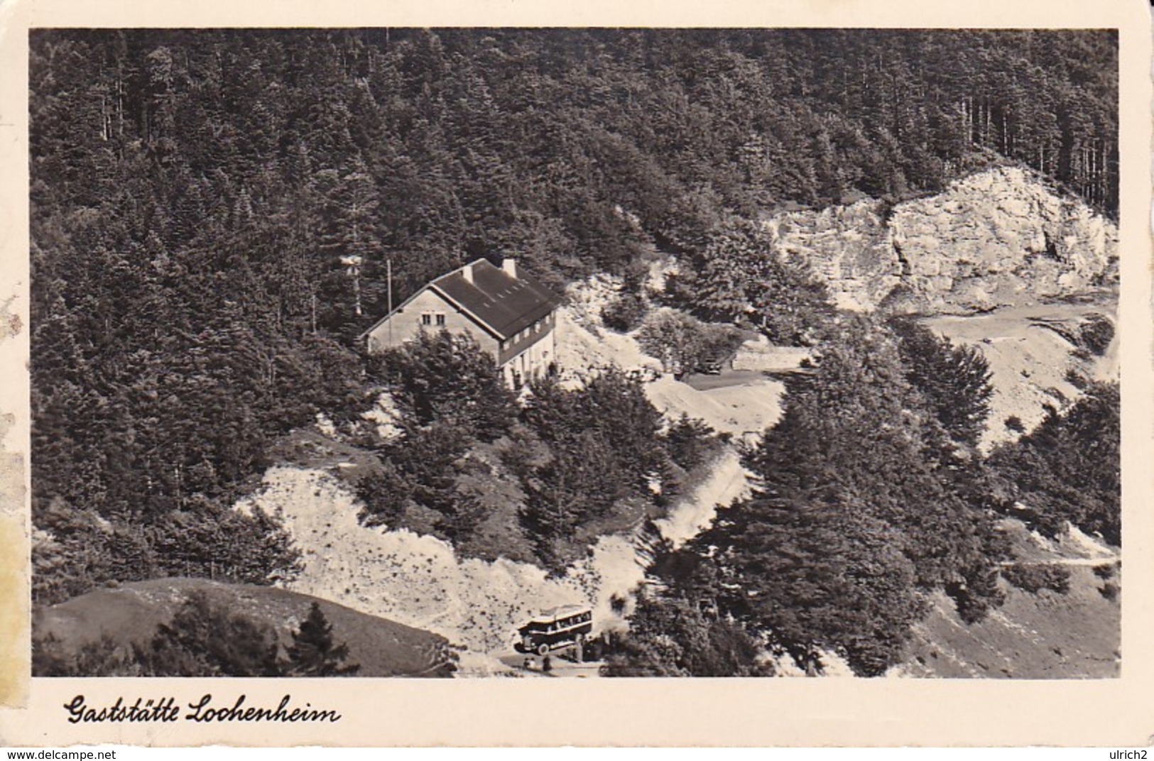 AK Gaststätte Lochenheim Bei Balingen - 1939 (39284) - Balingen