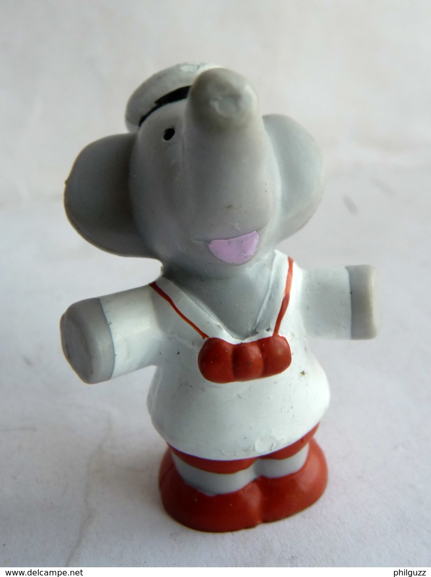 FIGURINE MARQUE INCONNUE BABAR  - DE BRUNHOFF ARTHUR 1988 PVC - Other & Unclassified