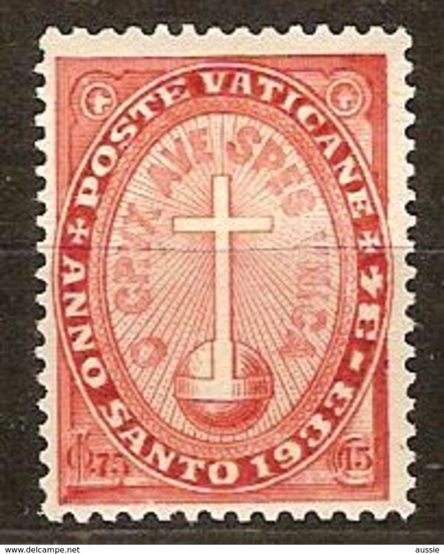 Vatican Vatikan 1933 Yvertn° 41 (*)  MLH Cote 12,00 Euro - Neufs