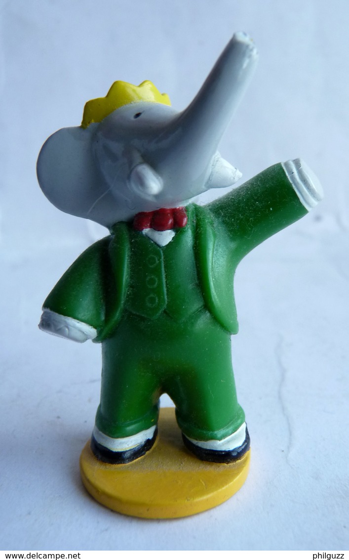 FIGURINE NELVANA BABAR  - DE BRUNHOFF 2002 PVC - Other & Unclassified