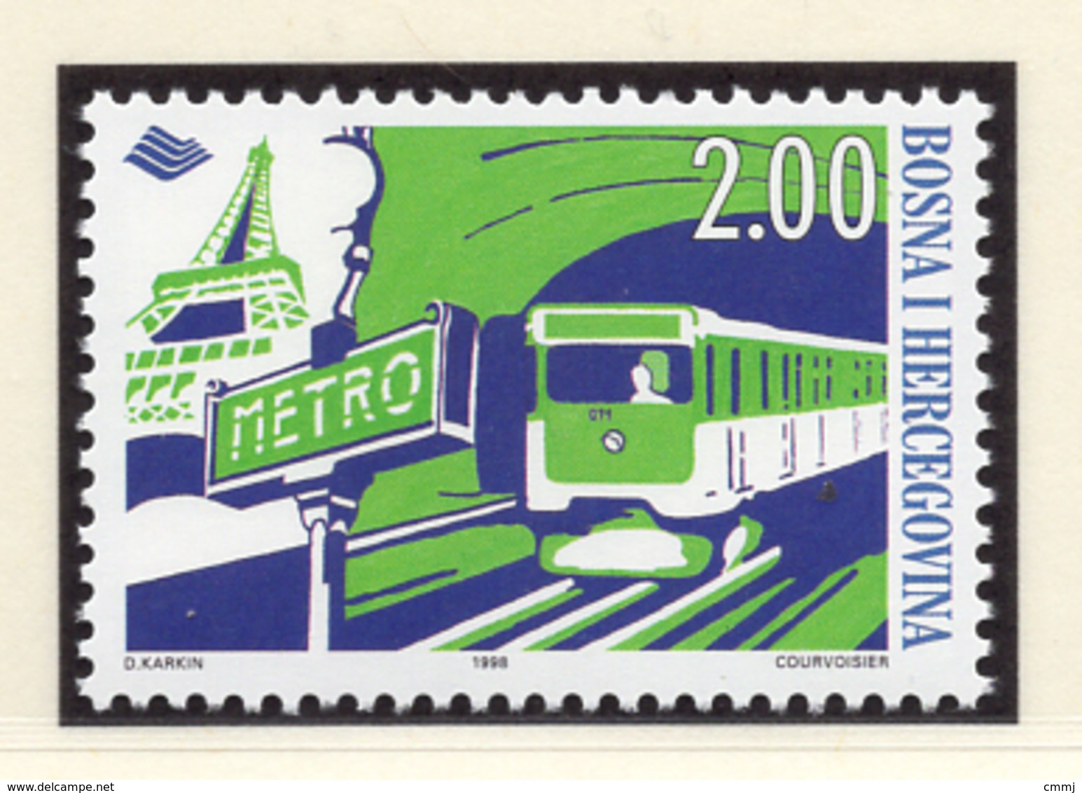 1998 - BOSNIA ERZEGOVINA - Mi.  Nr. 145 - NH - (UP121.25) - Bosnie-Herzegovine